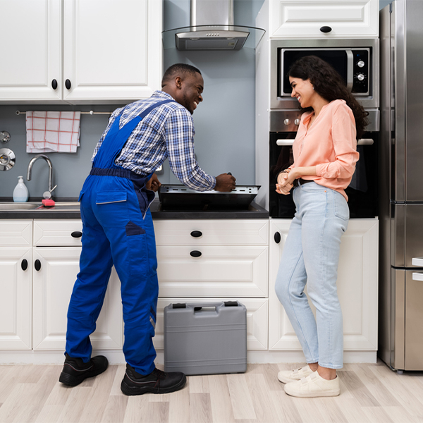what kind of warranty do you offer on your cooktop repair services in West Union